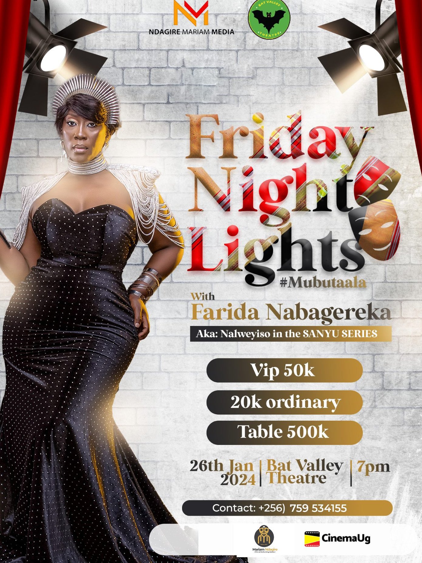 Friday Night Lights with Farida Nabagereka